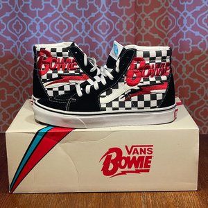 Vans David Bowie x SK8-Hi 'Diamond Dogs' black white red VN0A38GEVJ0